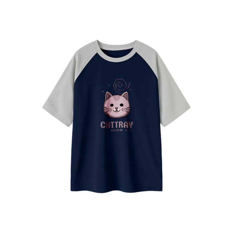 FAIRWHALE Drop Shoulder Sleeve T Shirt Women's-8