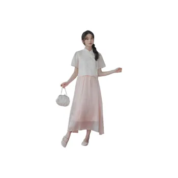 Mu Xiao Xin Two Piece Skirt Sets Women's