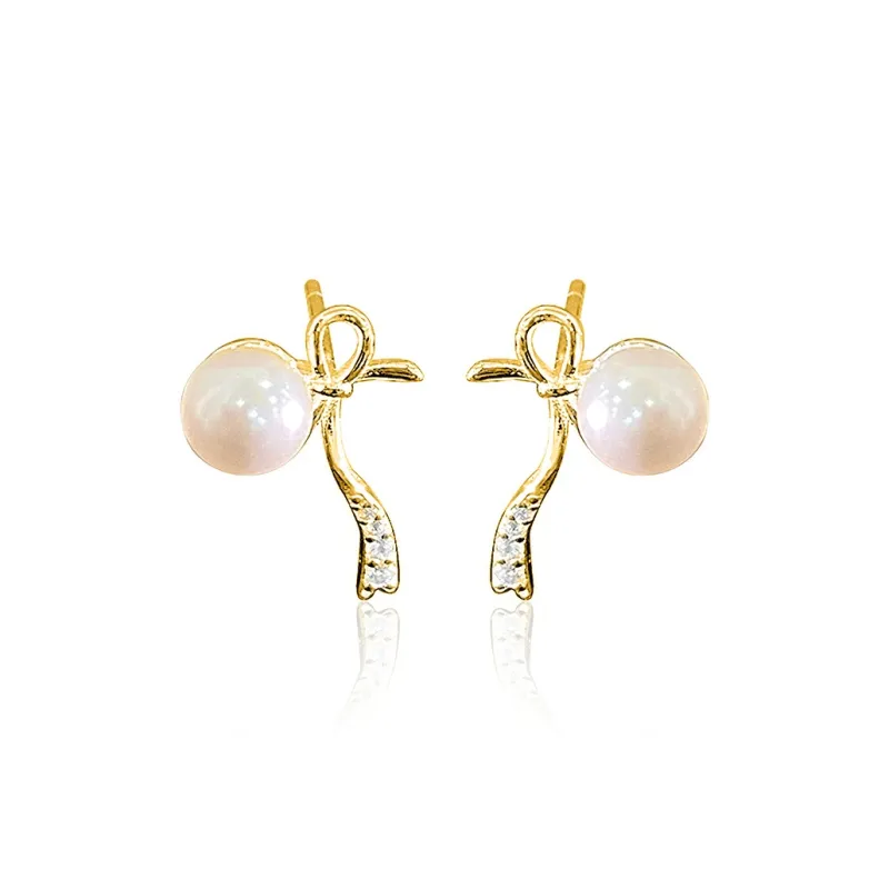 AIDIER 925 Sterling Silver Stud Earrings Women's-0