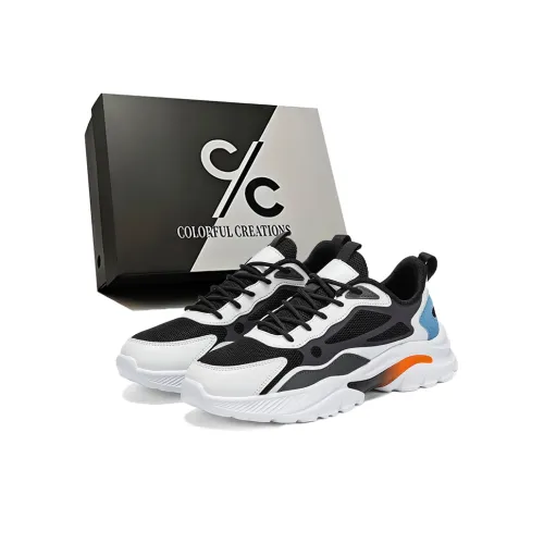 Colorful Creations Slip Resistant, Abrasion Resistant, Breathable Low Top Casual Shoes Men's
