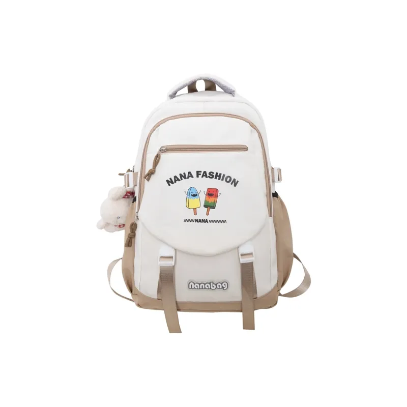 Yalu Nylon Backpack Unisex Multicolor-9
