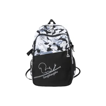 Yalu Nylon Backpack Unisex Multicolor