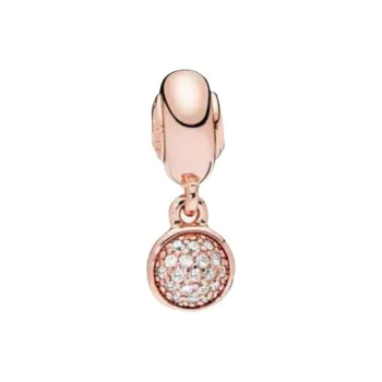 Pandora Alloy, Silver Plated, Gold Plated Pendants Unisex Rose Gold