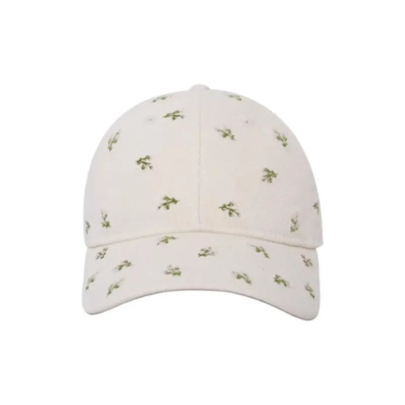 New Era Cotton, Polyester, Viscose, Acrylic Baseball Caps Unisex Ecru-2