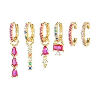 CARAT'S DIARY Alloy Earrings Women's