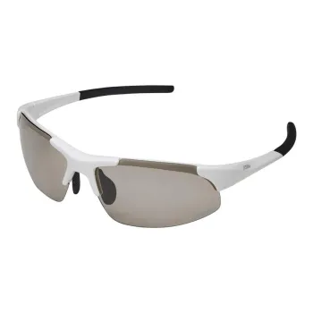 PRINCE TR90 Irregular Shape Sunglasses Unisex White