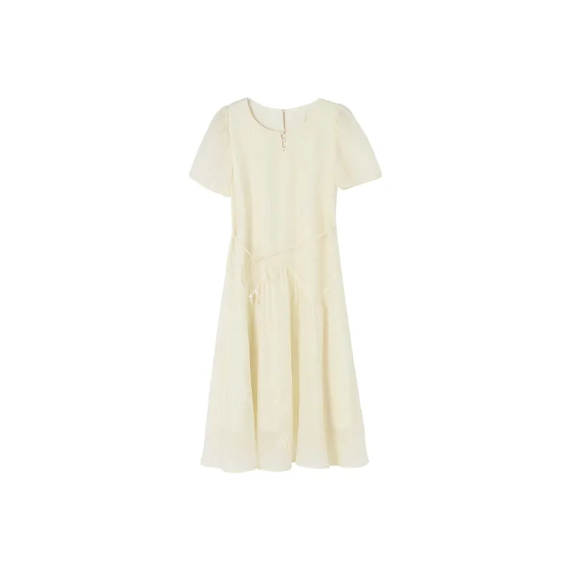 XIANGYING Short Sleeved Dress Women's-2
