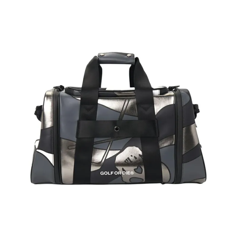 MARK & LONA Artificial Leather Travel Bag Unisex Black-3