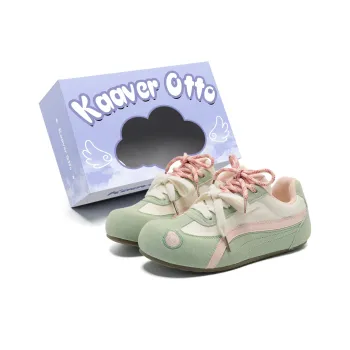KAAVER OTTO Slip Resistant, Lightweight, And Breathable Low Top Skateboard Shoes Women's