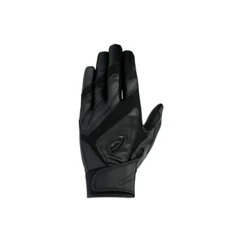 Asics Baseball Gloves Batter's Glove Leather Men's Black