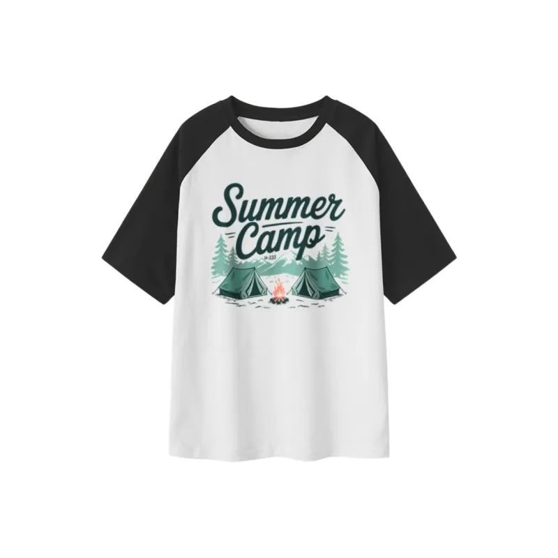 FAIRWHALE Raglan Sleeve T Shirt Women's-4