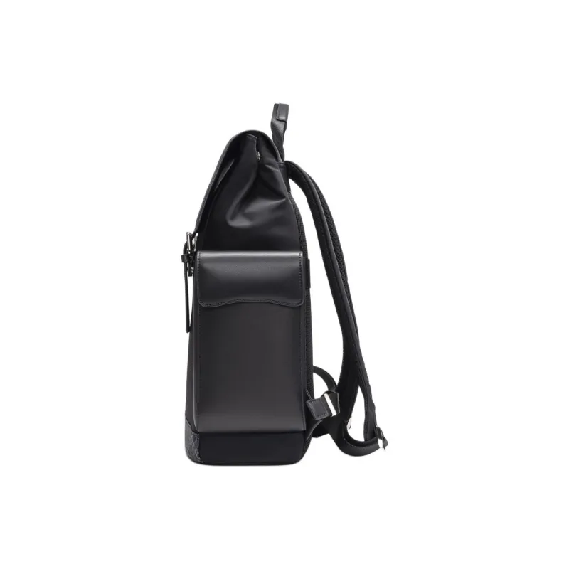 Chrisdien Deny Fabric Backpack Men's Black-2