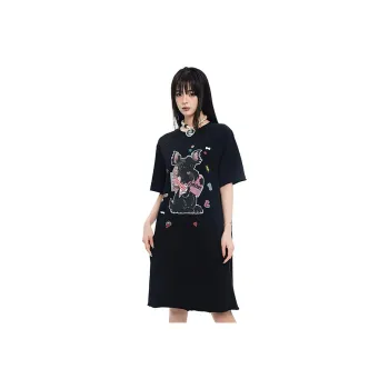 LALABOBO Short Sleeved Dress Women's