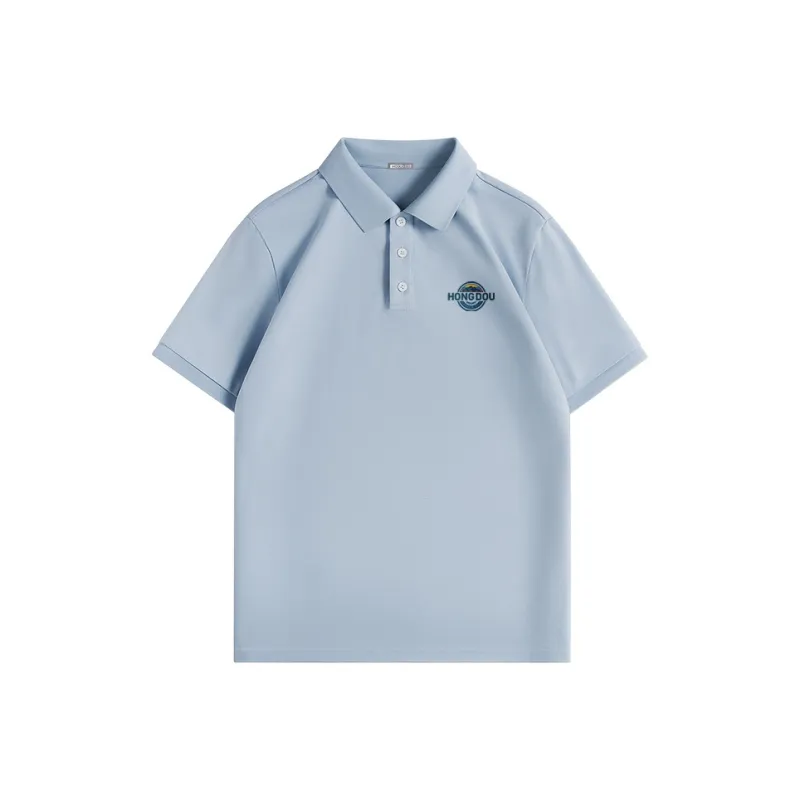 Red bean Polo Shirts Men-0