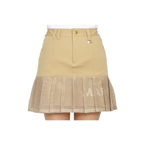 MARK & LONA Casual Short Skirts Women's Beige