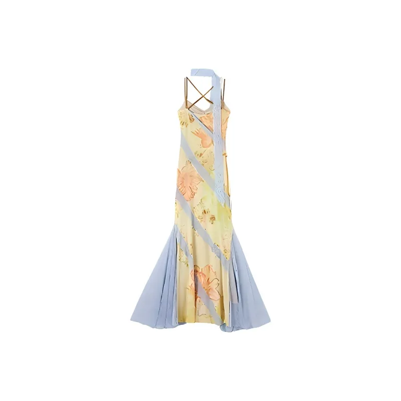 DOSOHEB Slip Dresses Women's-7