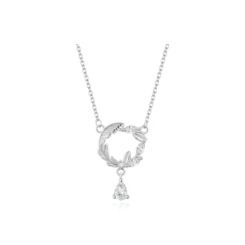 ZSY 925 Sterling Silver Necklaces Women's