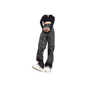 DUATOGE Jeans Men Camouflage 
