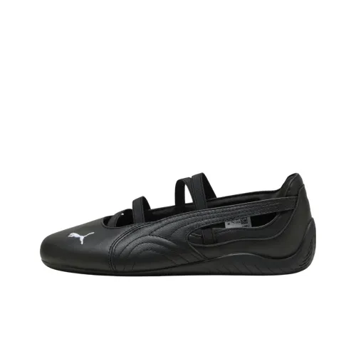 PUMA Speedcat Collection Anti Slip Wear Resistant Low Top Casual Shoes Women's Black