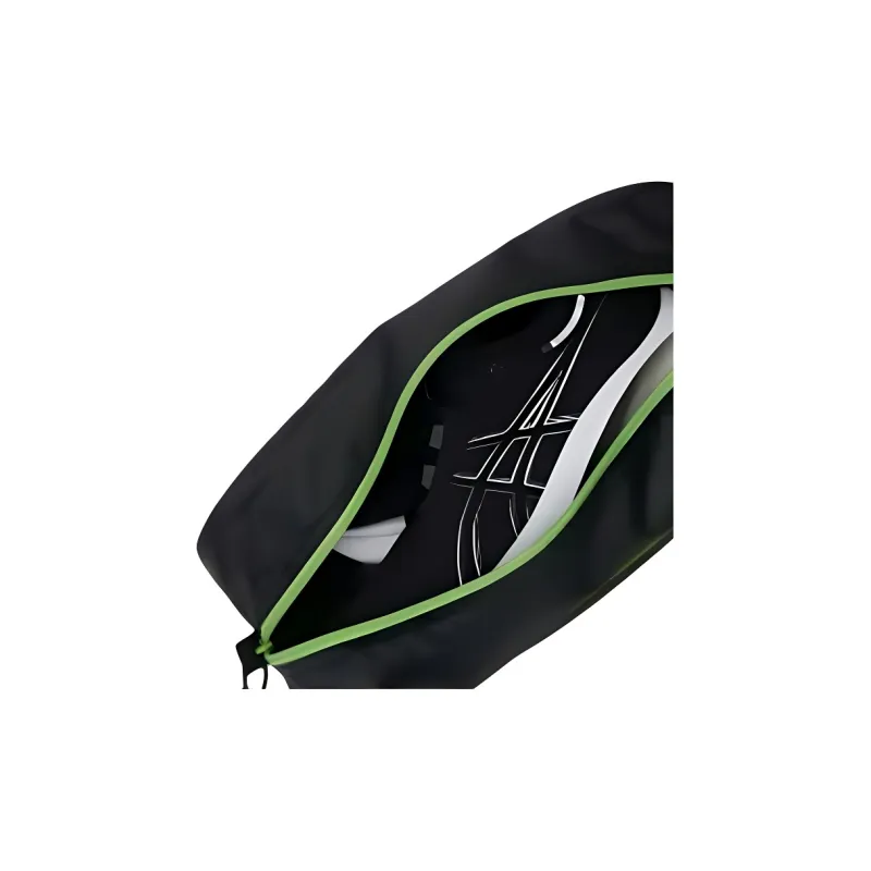 Asics Polyester Handbag Medium Size Unisex Green-4