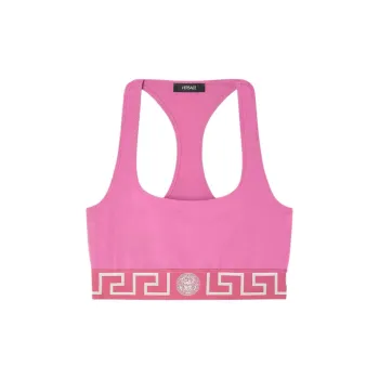 VERSACE Greca trim Sports Bra