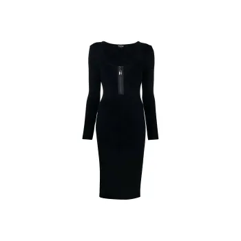 TOM FORD Long Sleeved Dress Women's Black