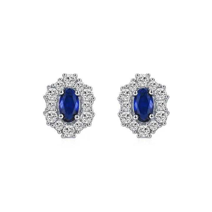 CARAT'S DIARY S925 Silver Stud Earrings Unisex-0