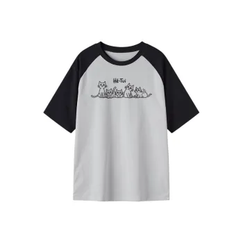 FAIRWHALE Raglan Sleeve T Shirt Women's