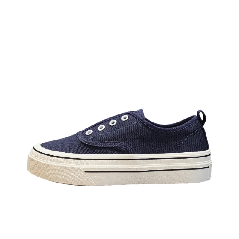 Help Abrasion Resistant Height Increasing Breathable Low Top Canvas Shoes Women's-2