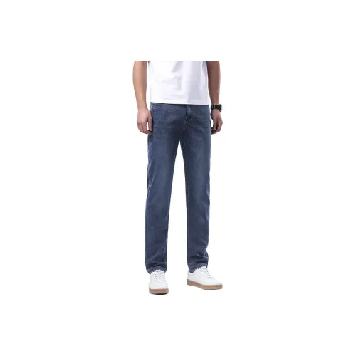 PIERRE CARDIN Jeans Men Subdued Gray Blue