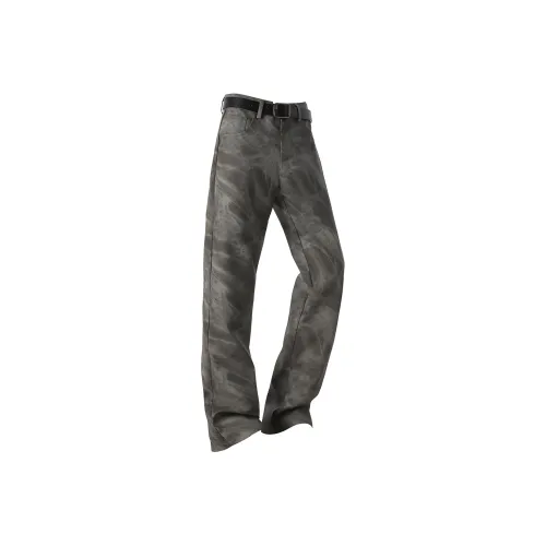 SCRM Casual Pants Unisex Camouflage