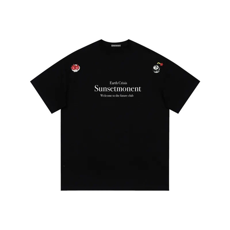 SUNSETMONENT Short Sleeved T Shirts Unisex-1