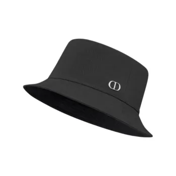 DIOR Cotton Bucket Hats Unisex Black
