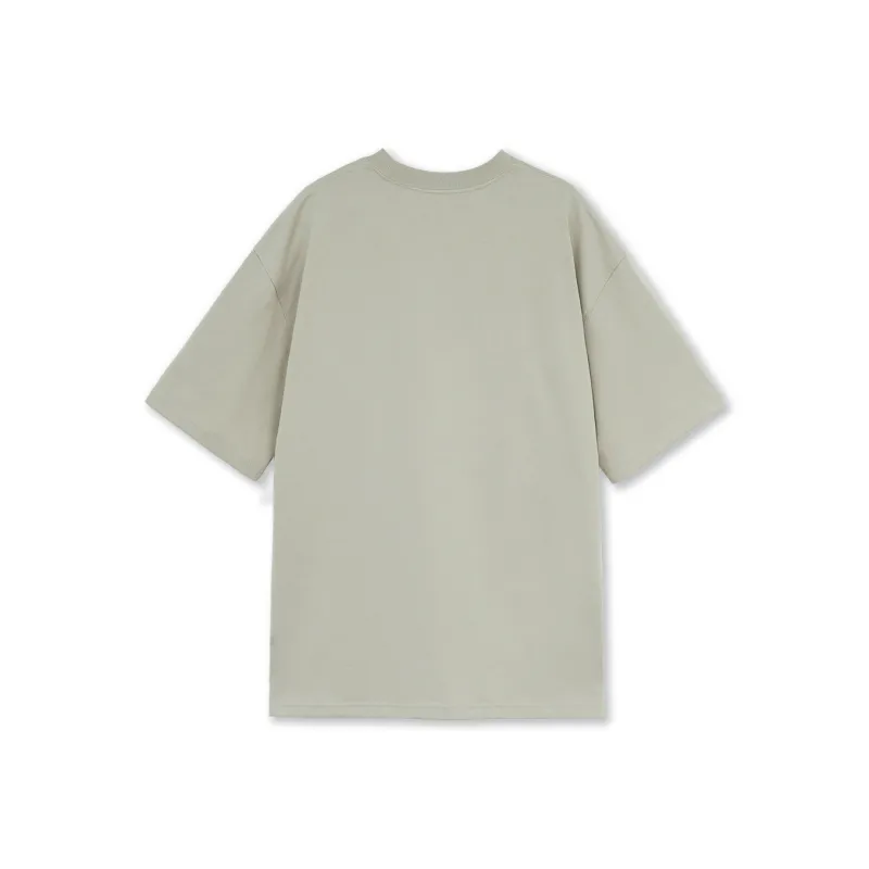 BD.POWER UP+ T Shirts Unisex Gray Khaki-1