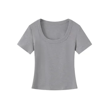 Wen Shan T Shirt Women's Black Gray