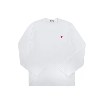CDG Play T Shirts Women's White