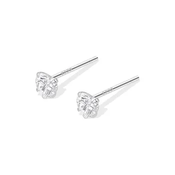 Daisy Dream 999 Fine Silver Stud Earrings Women's
