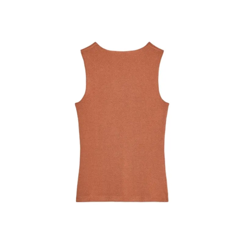ZARA Tank Tops Women's Earth Tone-1