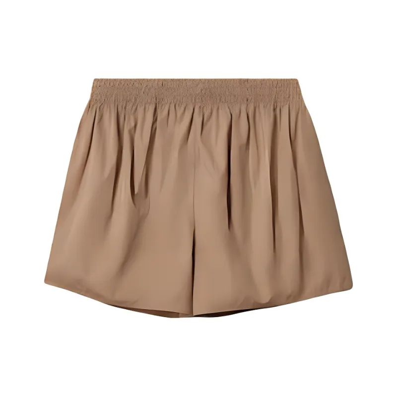 MIU MIU SS25 Casual Shorts Women's Khaki-1