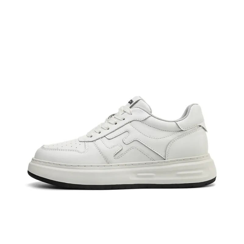 LEXON Abrasion Resistant Height Increasing Breathable Low Top Skateboard Shoes Men's-4