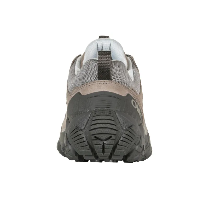 Oboz Slip Resistant Waterproof Low Top Hiking Shoes Women's Hazy Gray-2