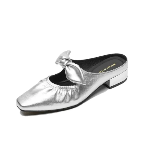 City Camel Rubber Sole Slip Resistant Closed Toe Slippers Women's
