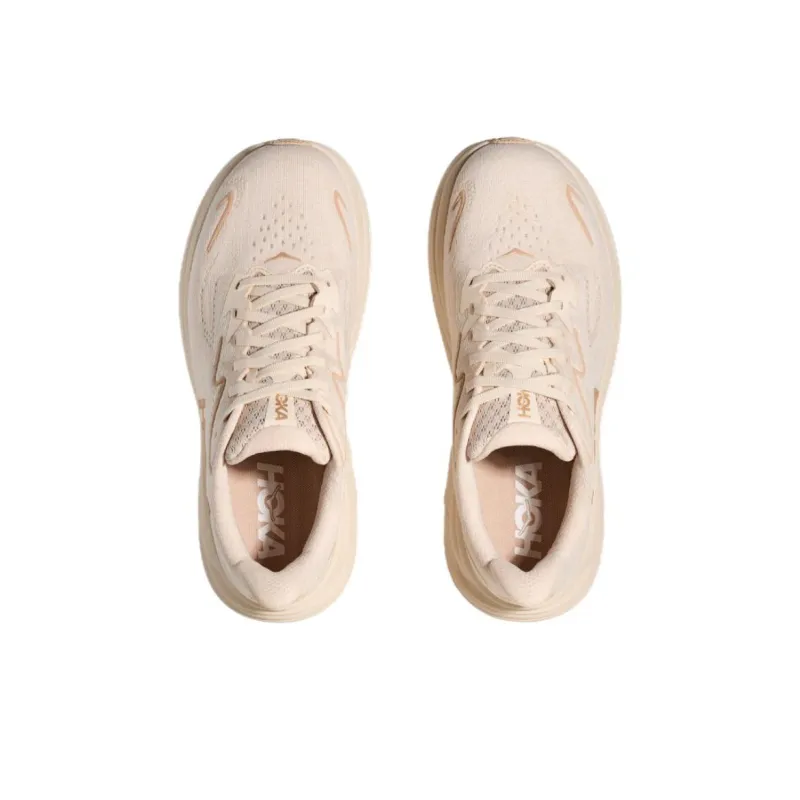HOKA ONE ONE CLIFTON 10 Anti Slip Wear Resistant Low Top Casual Running Shoes Women's Beige-3