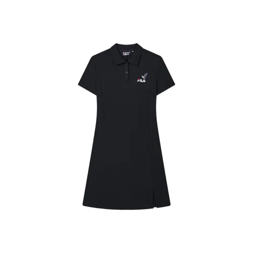 FILA Lifestyle Short Sleeved Dress Women's Legend Blue NV