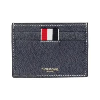THOM BROWNE· Leather Card Holder Men's Marine Blue