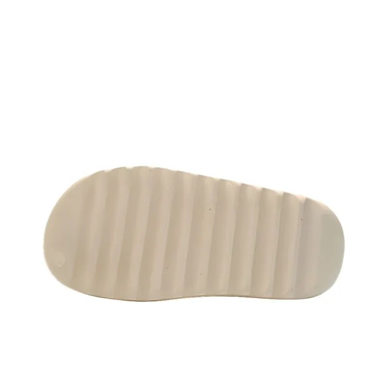 Binary EVA Quick Dry Slip Resistant Slide Slippers Unisex Beige-2