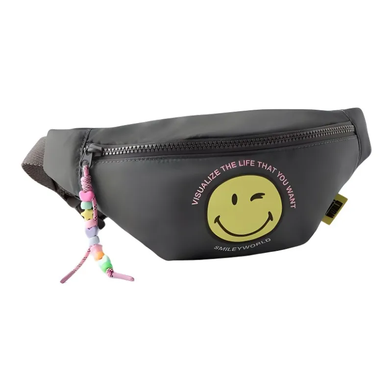 ZARA Polyester Fanny Pack Women's Black-2