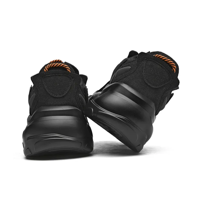 AMICNIEGD Anti Slip Wear Resistant Low Top Chunky Sneakers Unisex-8