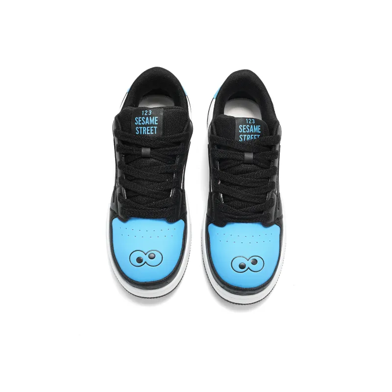 SESAME STREET Height Increasing Balance Abrasion Resistant Lightweight Slip Resistant Skateboard Shoes Unisex-23