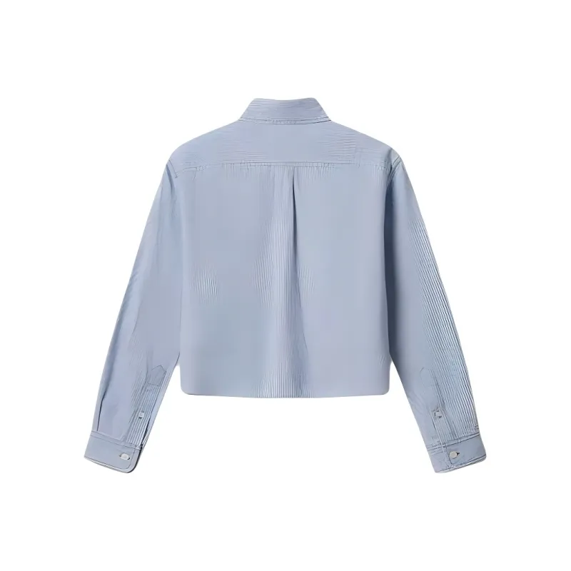 MIU MIU SS25 Shirt Women's Sapphire Blue-1